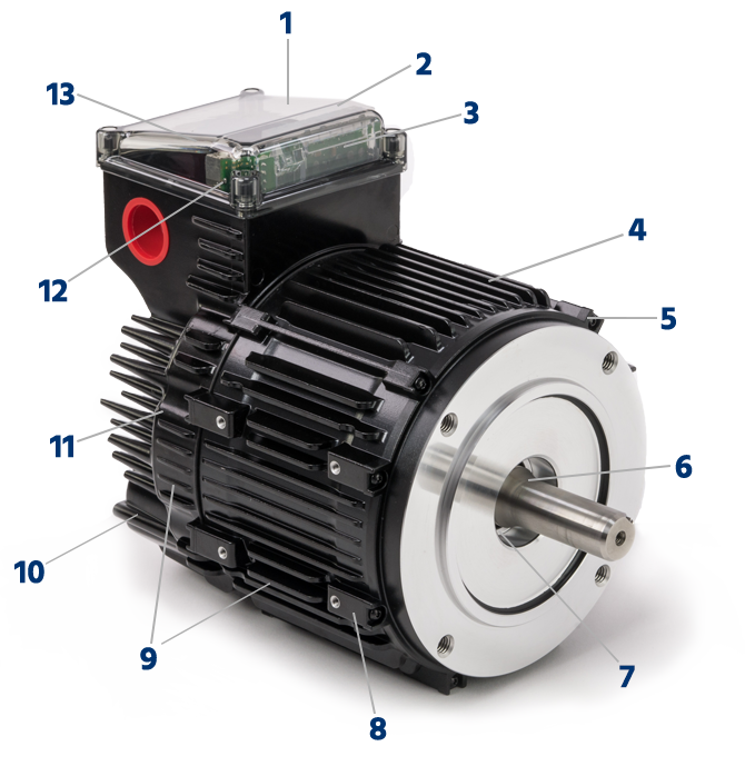 Servo motors with built-in drive/controls; $249