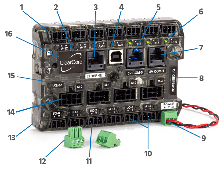 ClearCore Industrial I/O and Motion Controller Platform; $99