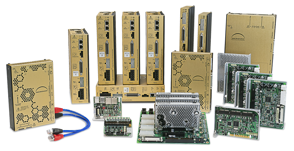 Teknic's Meridian family of motion controllers & servo drives enable closed-loop control of any servo or stepper motor.